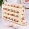 4 Layer Automatic Rolling Egg Holder Refrigerator Egg Storage Organizer 2