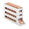 4 Layer Automatic Rolling Egg Holder Refrigerator Egg Storage Organizer 8
