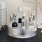 360 Rotating Cosmetic Storage Organizer Large Capacity Transparent Makeup Turntable 3