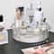 360 Rotating Cosmetic Storage Organizer Large Capacity Transparent Makeup Turntable 5
