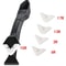 SealPro 5in1 Silicone Caulking Tool Kit Sealant Remover And Grout Finishing Set 6