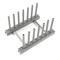 Stainless Steel Pot Lid Rack Spoon Rest Compact Kitchen Organizer Stand 4