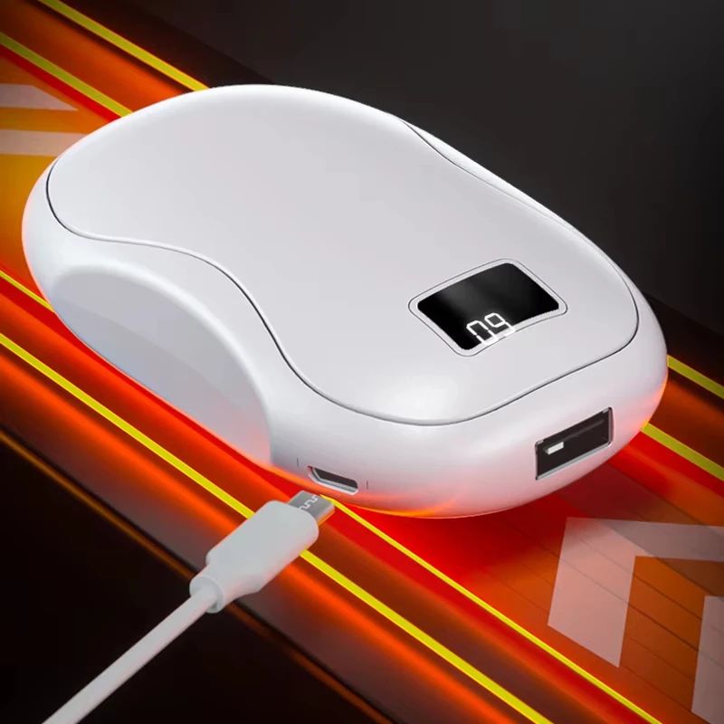 50000mAh Portable Electric Hand Warmer Rechargeable LongLasting Winter Heat 1