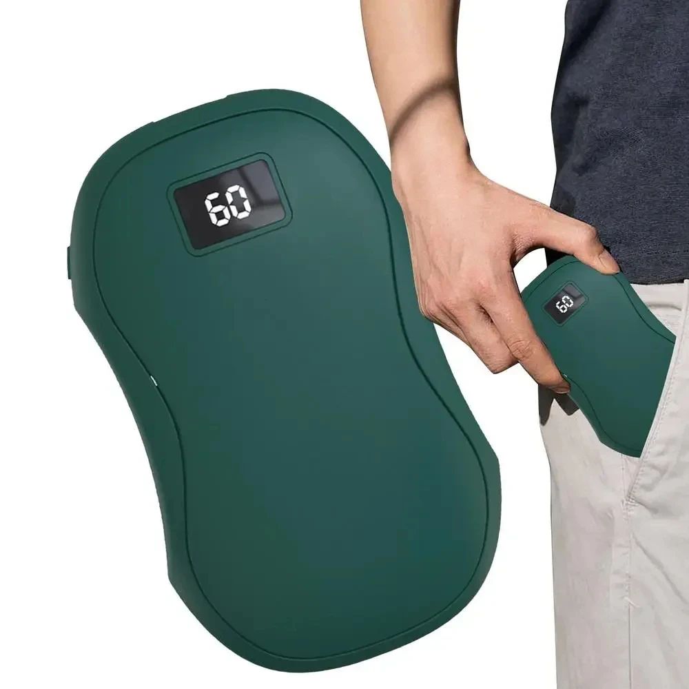 50000mAh Portable Electric Hand Warmer Rechargeable LongLasting Winter Heat 6
