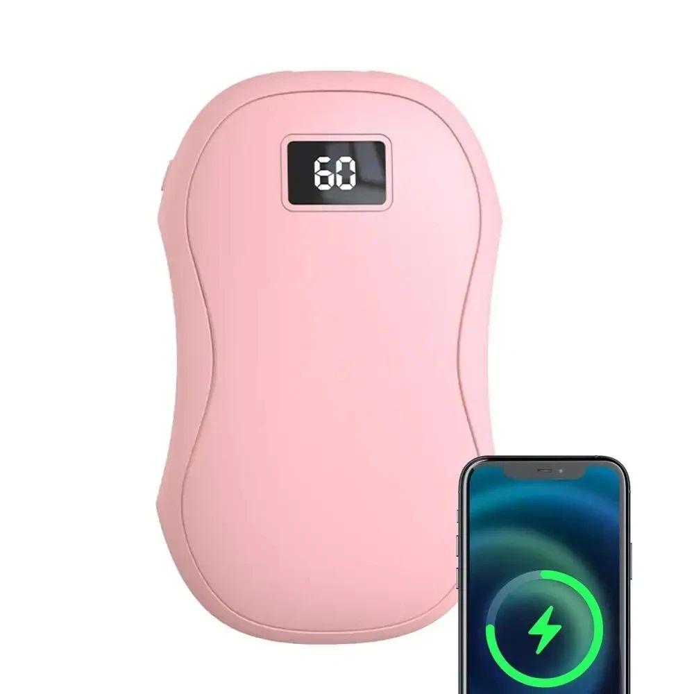 50000mAh Portable Electric Hand Warmer Rechargeable LongLasting Winter Heat 7