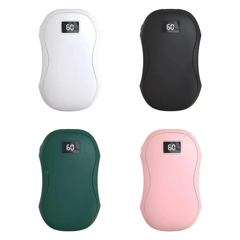 50000mAh Portable Electric Hand Warmer Rechargeable LongLasting Winter Heat 8