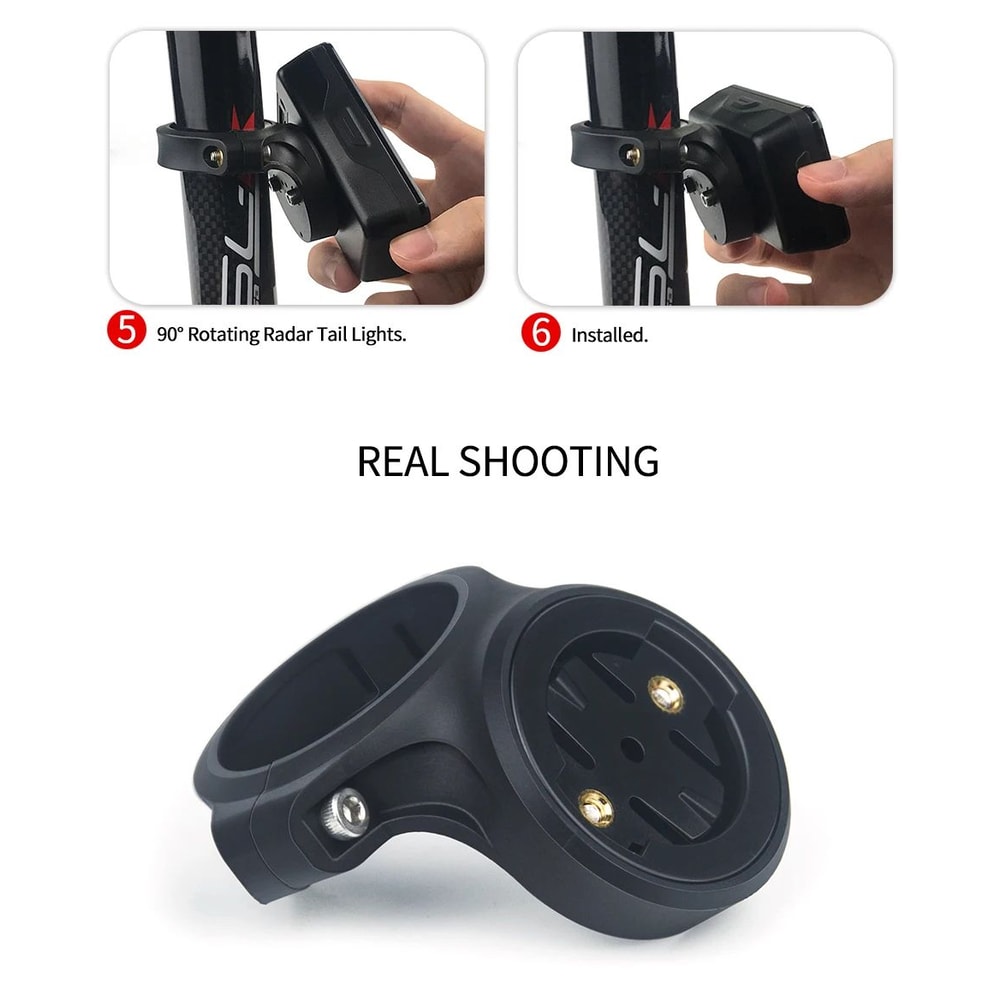 CYCLAMI Garmin Varia Seatpost Mount Secure Bicycle Tail Light Bracket 5