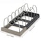 Expandable Pots And Pans Organizer Stainless Steel Cabinet Storage Rack 5
