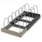 Expandable Pots And Pans Organizer Stainless Steel Cabinet Storage Rack 6