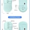Dual Mode Bluetooth Wireless Mouse Silent Rechargeable 24G Gaming Office Mouse 3