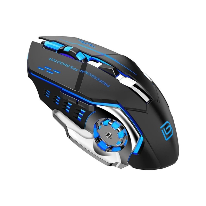 DualMode Rechargeable Wireless Mouse With Bluetooth 52 3600 DPI Precision 2