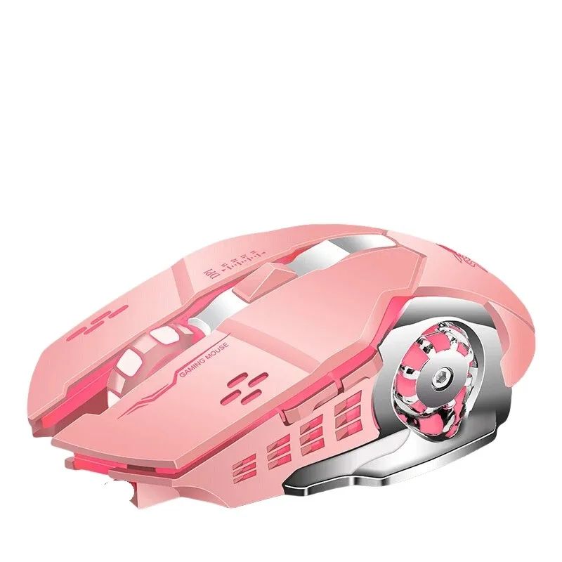 DualMode Rechargeable Wireless Mouse With Bluetooth 52 3600 DPI Precision 3