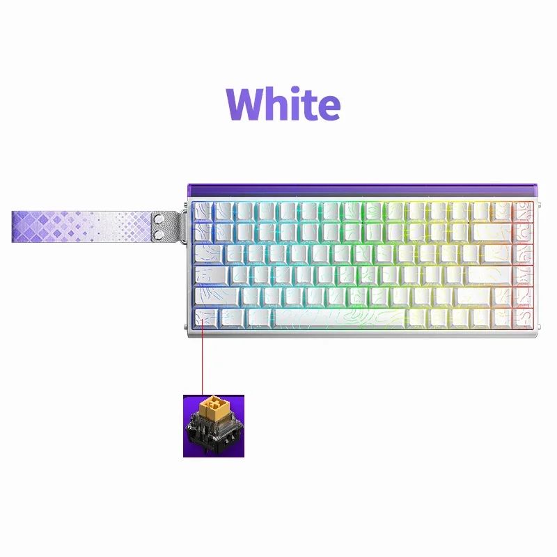 AULA HERO84 Magnetic Switch Mechanical Gaming Keyboard With RGB And 8K Polling Rate 5