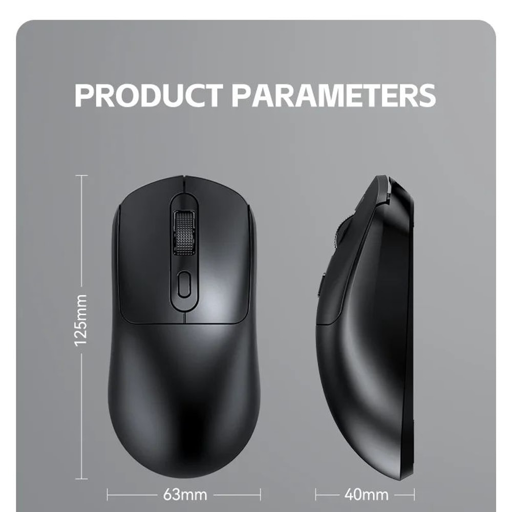 Warvank X8 Rechargeable Wireless Gaming Mouse With TypeC Fast Charging 2