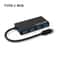 HighSpeed 4Port USB 30 Hub With TypeC Adapter For Laptop And PC 7