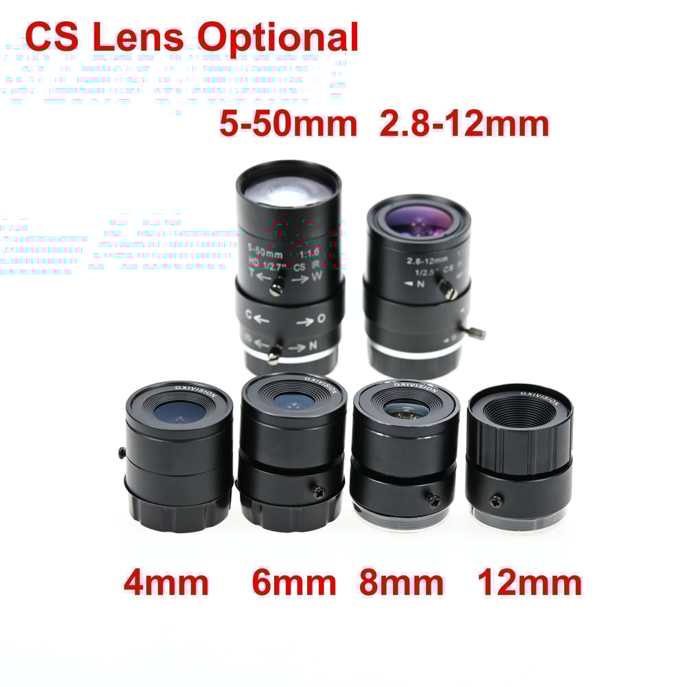 IMX179 8MP HD USB Camera Module With Varifocal CS Lens 3264x2448 4