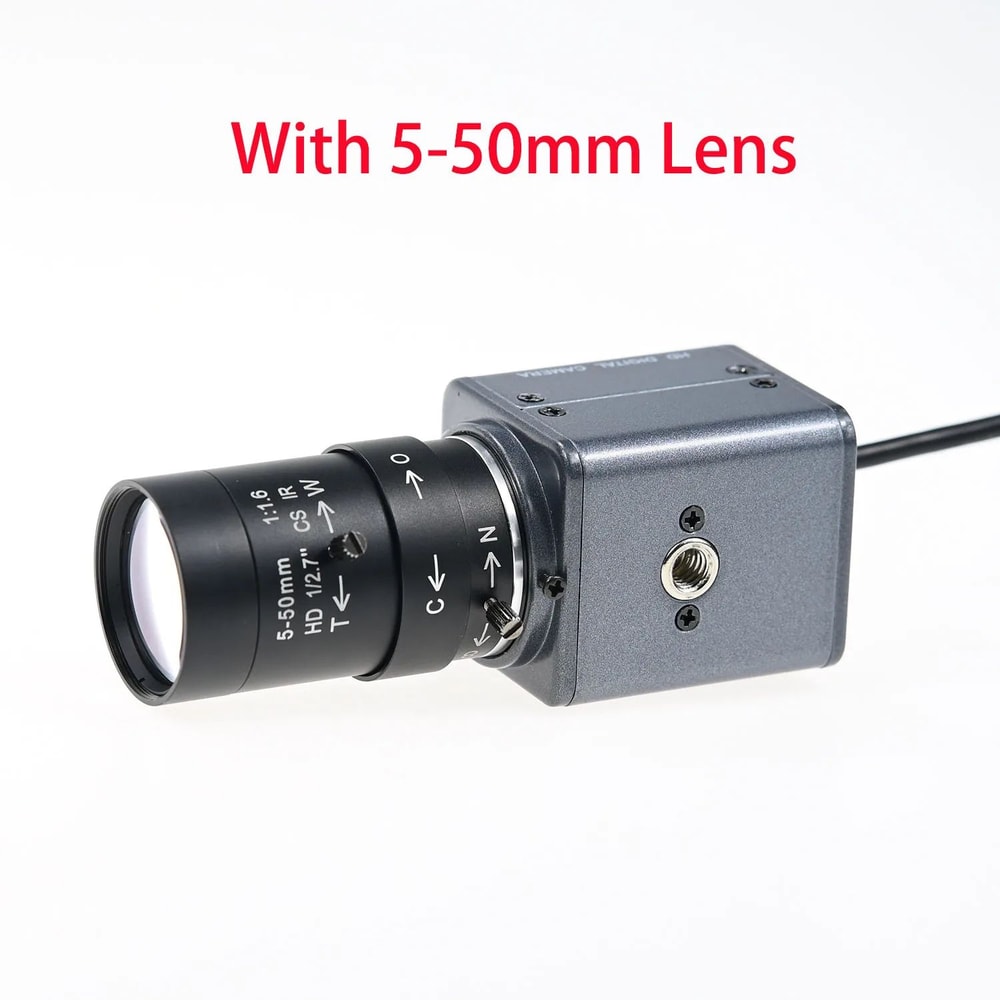 IMX179 8MP HD USB Camera Module With Varifocal CS Lens 3264x2448 6