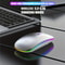 Dual Mode Rechargeable Silent Wireless Mouse With LED Backlight 1