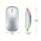 Dual Mode Rechargeable Silent Wireless Mouse With LED Backlight 2