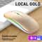 Dual Mode Rechargeable Silent Wireless Mouse With LED Backlight 4