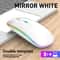 Dual Mode Rechargeable Silent Wireless Mouse With LED Backlight 8