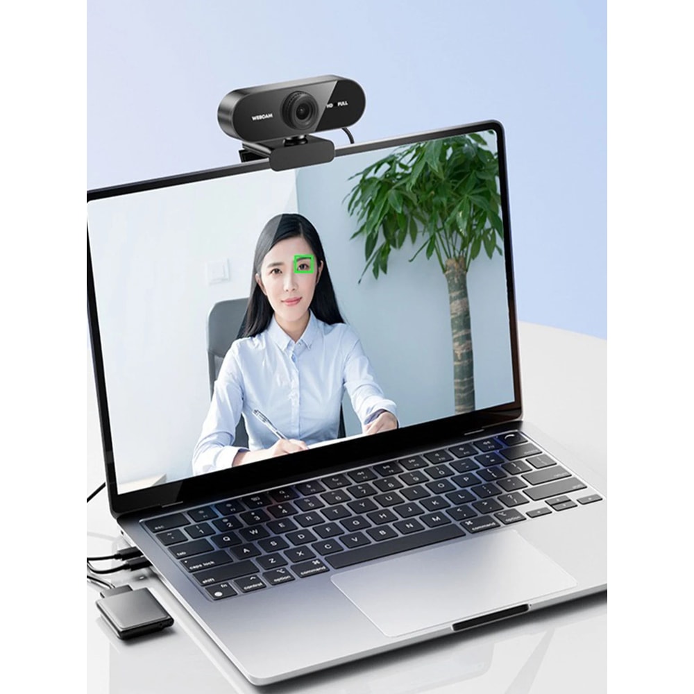 Professional 1080P HD USB Webcam With BuiltIn Microphone For Laptop And Desktop 0