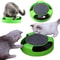 Interactive Cat Turntable Roller Toy With Scratcher And Track Ball 0