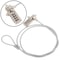 Premium 4Digit Combination Laptop Security Lock AntiTheft Cable Chain For Notebooks PCs 0