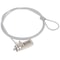 Premium 4Digit Combination Laptop Security Lock AntiTheft Cable Chain For Notebooks PCs 5