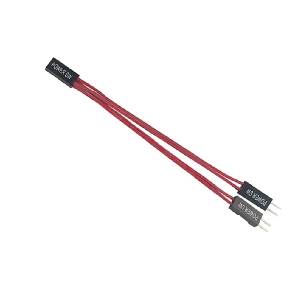 Universal Desktop PC Power Button Switch With Extension Cable Easy External PC Power Control 4