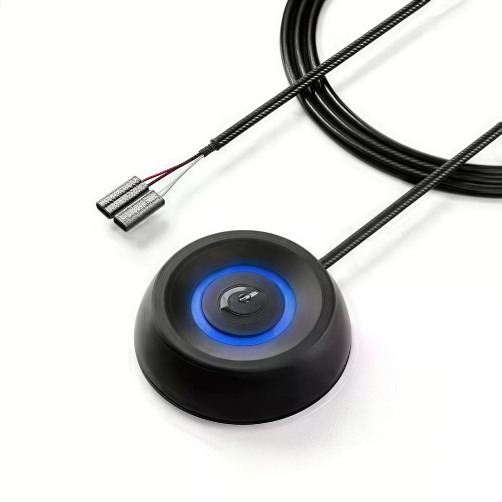 External Desktop PC Power Button With LED Motherboard Power Switch Extension Cable 2