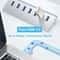 7Port Aluminum USB 30 Hub HighSpeed 5Gbps MultiPort Splitter For Laptop And PC 1