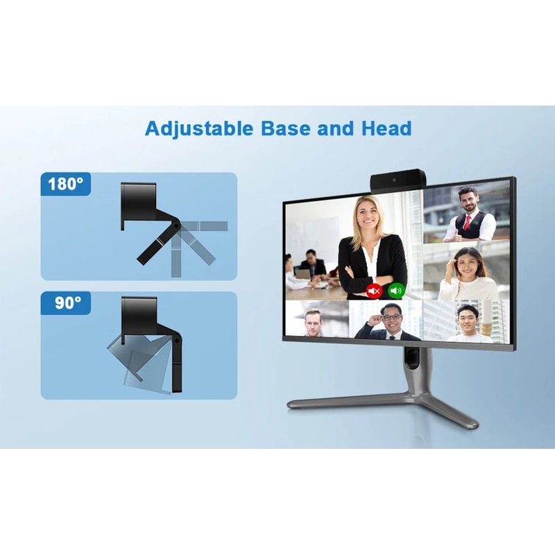 Full HD 1080P Autofocus Webcam With Microphone USB 1080P Webcam For PC Laptop Live Streaming 3