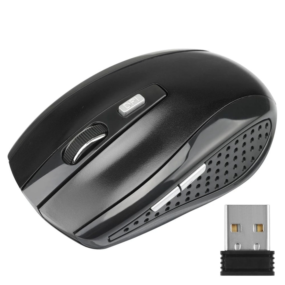 ProGlide 6Button Wireless Gaming Mouse With Adjustable DPI Fast Optical Mouse For PC Laptop 6