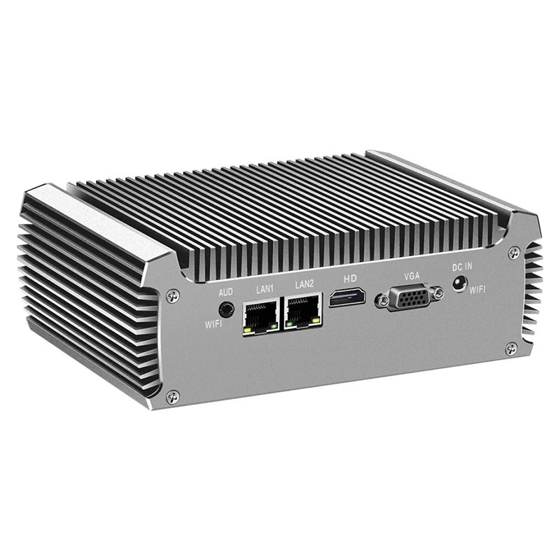 XCY Fanless Industrial Mini PC With Intel I7 Dual LAN RS232 1
