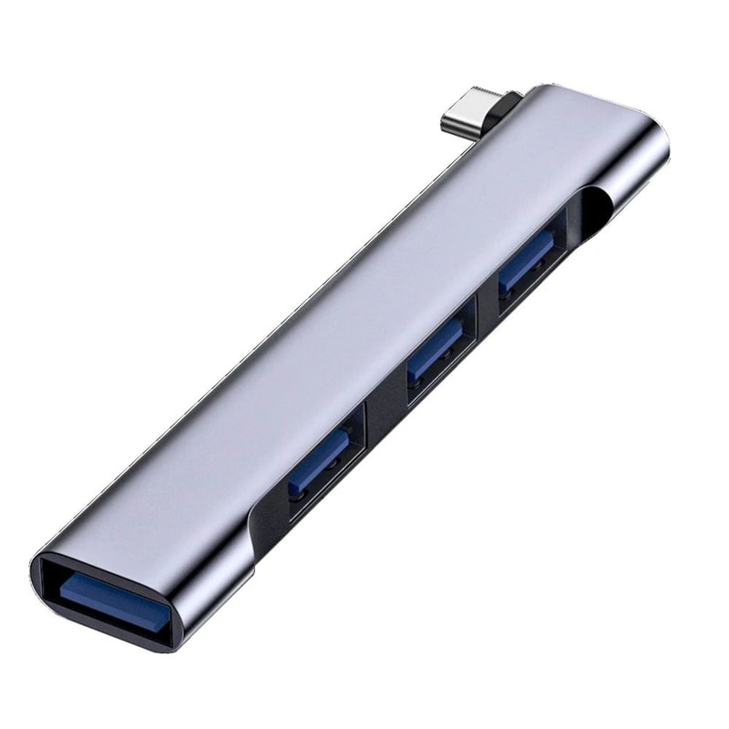 4Port USB 30 Hub Type C Splitter With 5Gbps HighSpeed Data Transfer 5