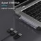 4Port USB 30 Hub TypeC Splitter 5Gbps HighSpeed Multiport Adapter For PC Laptop 3