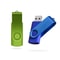 10Pack Color USB Flash Drive 20 Customizable Mini USB Memory Stick Set 4GB128GB 3