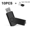 10Pack Color USB Flash Drive 20 Customizable Mini USB Memory Stick Set 4GB128GB 5