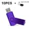 10Pack Color USB Flash Drive 20 Customizable Mini USB Memory Stick Set 4GB128GB 15