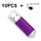 10Pack Color USB Flash Drive 20 Customizable Mini USB Memory Stick Set 4GB128GB 16