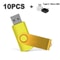 10Pack Color USB Flash Drive 20 Customizable Mini USB Memory Stick Set 4GB128GB 21