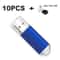 10Pack Color USB Flash Drive 20 Customizable Mini USB Memory Stick Set 4GB128GB 8
