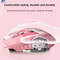 MINGCVIL Rechargeable Wireless Gaming Mouse Bluetooth RGB Backlit PC Mouse 1
