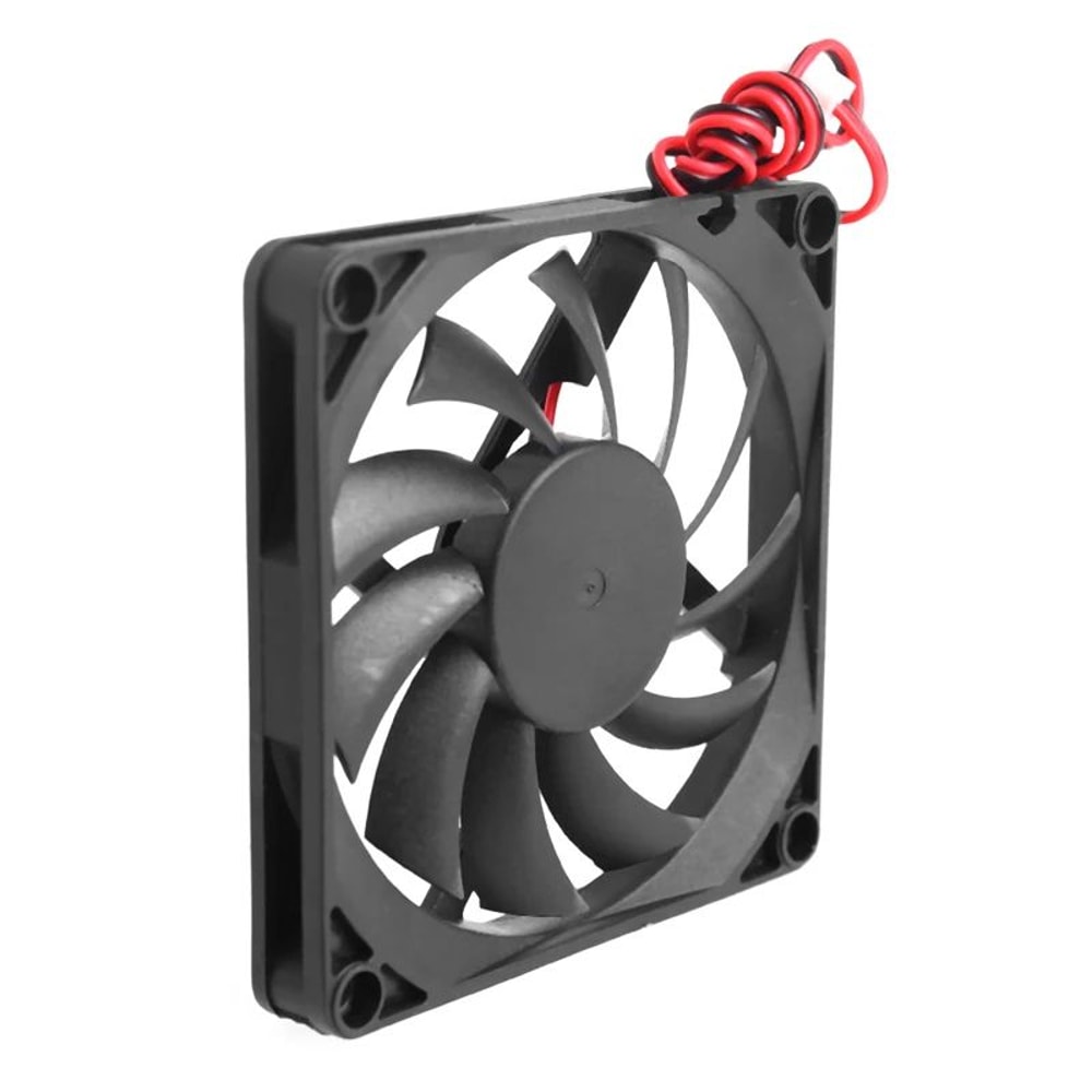 HighEfficiency 12V 80x80x10mm PC Cooling Fan Ultra Slim Case CPU Fan 1