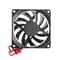 HighEfficiency 12V 80x80x10mm PC Cooling Fan Ultra Slim Case CPU Fan 2