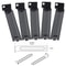 PCI Dust Shield Expansion Kit 5Slot Case Cover Filter Plates 2