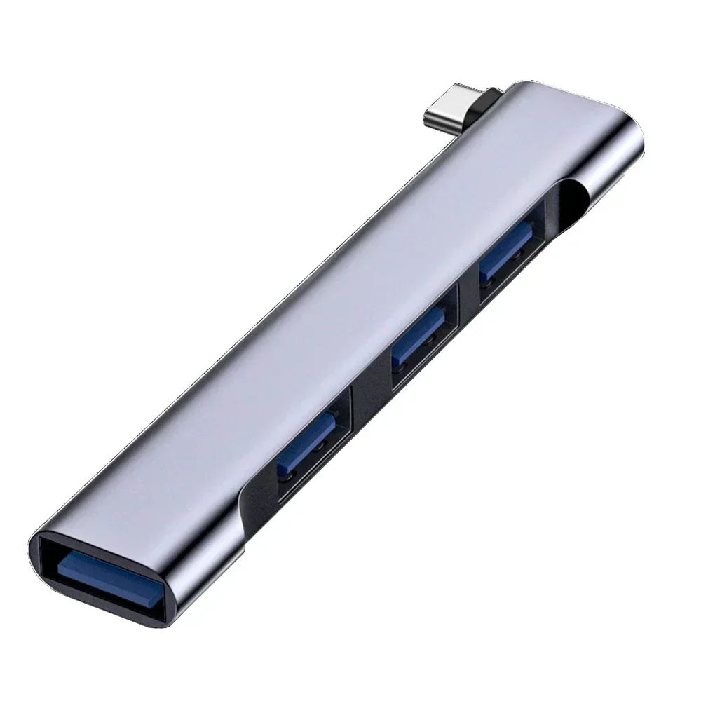 FlexPort 4Port USB 30 Hub HighSpeed 5Gbps Type C USB Splitter For PC Laptop 8