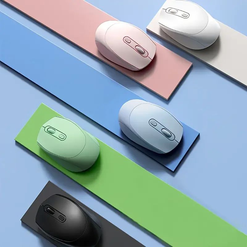 FlexiGlide Dual Mode Wireless Mouse Bluetooth 24G Computer Mouse For Laptop Tablet 2