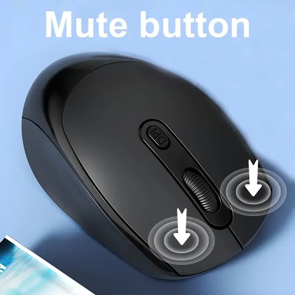 FlexiGlide Dual Mode Wireless Mouse Bluetooth 24G Computer Mouse For Laptop Tablet 3